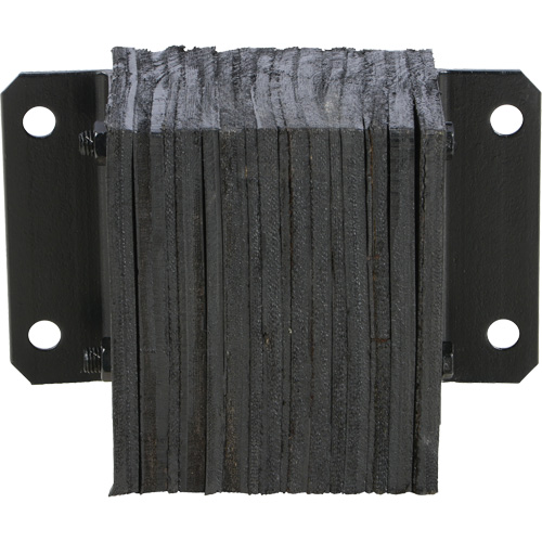 Butoir de quai lamell&eacute;, Horizontal, Caoutchouc, 12" la x 6" p x 10" h NTL Industrial