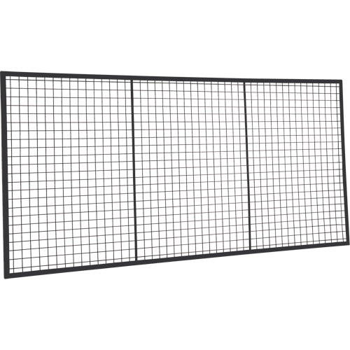 Panneau de cloison en treillis m&eacute;tallique, 4' h x 8' la NTL Industrial