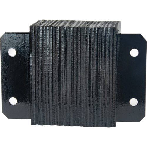 Butoirs de quai lamell&eacute;s, Horizontal, Caoutchouc, 12" la x 6" p x 10" h NTL Industrial