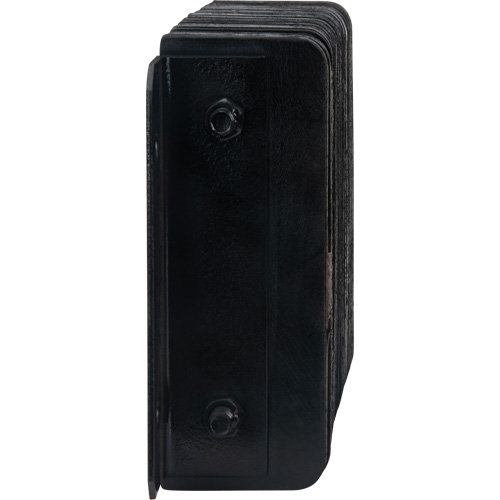 Butoirs de quai lamell&eacute;s, Horizontal, Caoutchouc, 18" la x 4" p x 12" h NTL Industrial