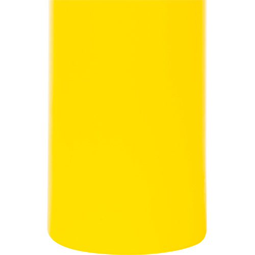 Polyethylene Bollard Cover, 4-1/2" Dia. x 52" L, Red/Yellow NTL Industrial