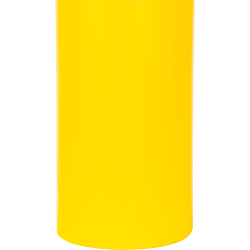 Polyethylene Bollard Cover, 6-5/8" Dia. x 52" L, Red/Yellow NTL Industrial