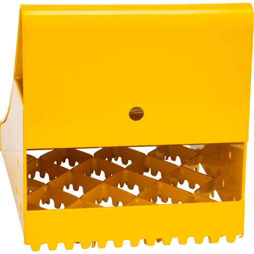 Cales-roue pour la glace, Acier, Jaune, 8-1/16" la x 10-5/8" p x 8-13/16" h NTL Industrial