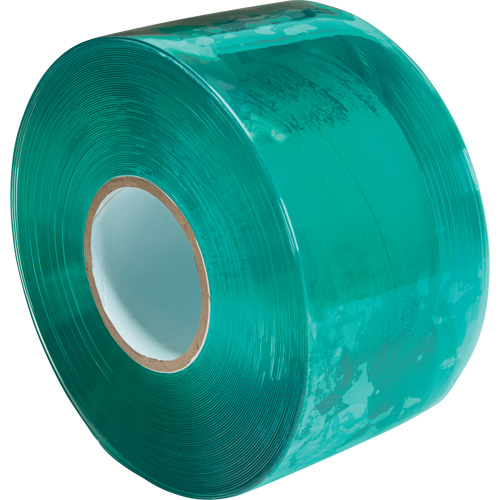 Static Dissipative Strip Curtain, 164' x 8" x 0.08" NTL Industrial