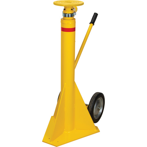 Cric &agrave; rochet pour remorque &agrave; capacit&eacute; statique de 100 000 lb, Cap. de levage 20 tonnes NTL Industrial