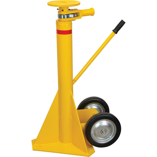 Cric &agrave; rochet pour remorque &agrave; capacit&eacute; statique de 100 000 lb, Cap. de levage 20 tonnes NTL Industrial