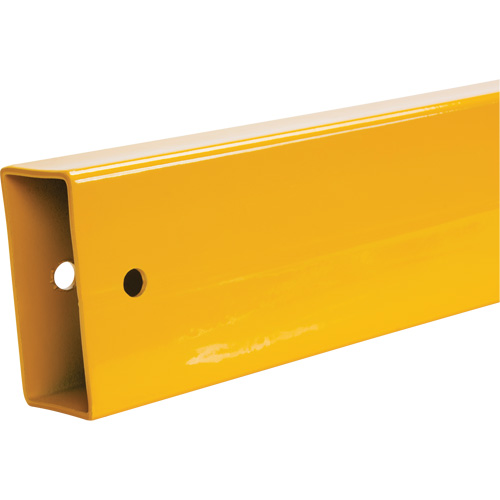 Lift-Out Guard Rail, Steel, 3' L x 4" H, Safety Yellow NTL Industrial