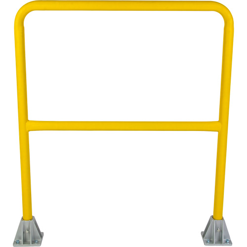 Garde-corps pour barri&egrave;re de s&eacute;curit&eacute;, Acier, 36" lo x 42" h, Jaune NTL Industrial