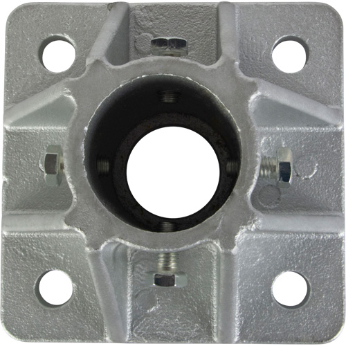 Mounting Pocket for Safety Gate Railing, Steel NTL Industrial