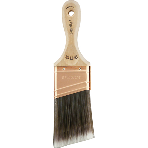 Pinceau XL Cub, Poly/nylon, Manche Bois, Largeur de 2" NTL Industrial