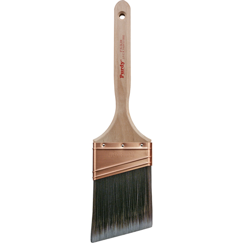 XL Glide Paint Brush, Poly/Nylon, Wood Handle, 3" Width NTL Industrial
