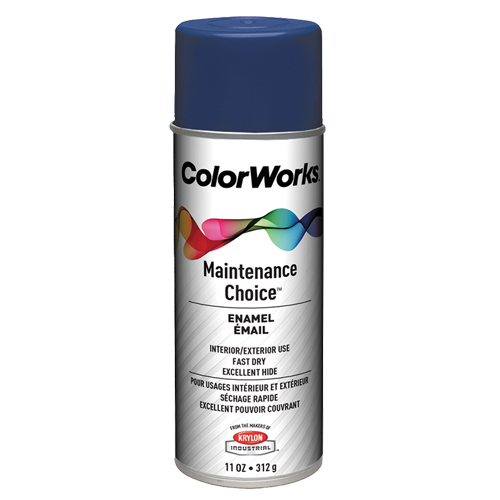 &eacute;mail Maintenance Choice, Bleu marin, Brillant, 11 oz, Canette a&eacute;rosol NTL Industrial