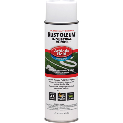 Industrial Choice&reg; AF1600 Athletic Field Striping Paint, White, 17 oz., Aerosol Can NTL Industrial