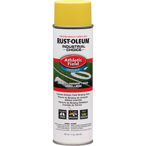 Industrial Choice&reg; AF1600 Athletic Field Striping Paint, Yellow, 17 oz., Aerosol Can NTL Industrial