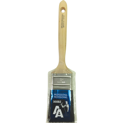 Pinceau &agrave; soies droites, Soies, Manche Bois, Largeur de 2" NTL Industrial