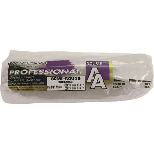 Professional AA Synthetic Paint Roller Cover, 19 mm (3/4") Nap, 240 mm (9-1/2") L NTL Industrial