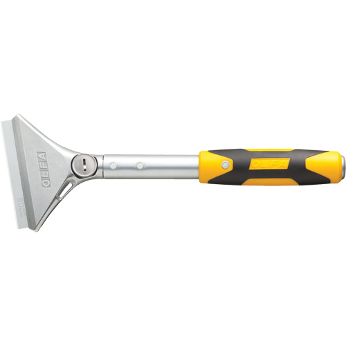 Grattoir extra robuste OLFA XSR-300, Lame Acier, Largeur 4", Manche M&eacute;tal NTL Industrial