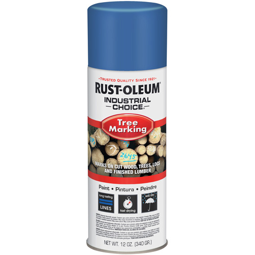 Industrial Choice T1600 Tree Marking Paint, Blue, 16 oz. NTL Industrial