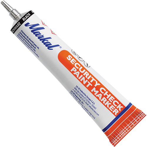 Marqueur de peinture de contr&ocirc;le de s&eacute;curit&eacute;, 1,7 oz, Tube, Noir NTL Industrial