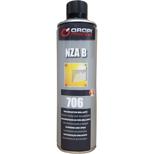 Peinture pour galvanisation &agrave; froid, Canette a&eacute;rosol NTL Industrial