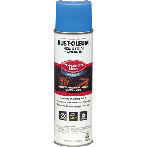 Peinture de marquage lin&eacute;aire de pr&eacute;cision &agrave; base d'eau M1800, 17 oz, Canette a&eacute;rosol NTL Industrial
