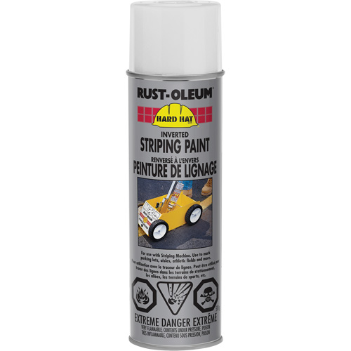 Inverted Marking Paint Spray, White, Aerosol Can NTL Industrial