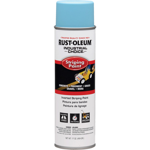 Peinture pour traçage de ligne &agrave; l'envers du syst&egrave;me S1600, Bleu, Canette a&eacute;rosol NTL Industrial