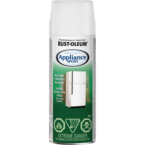 Specialty Appliance Epoxy Coating, Aerosol Can, White NTL Industrial