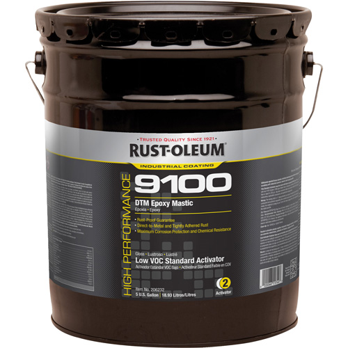 9100 System DTM Epoxy Mastic Standard 250 VOC Activator, 5 gal., Pail NTL Industrial
