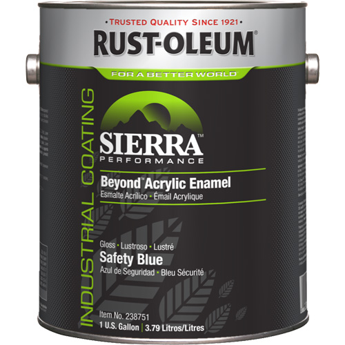 &eacute;mail acrylique DTM Sierra Performance MetalMax, Gallon, Bleu NTL Industrial