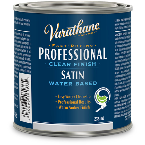 Fini professionnel Varathane, 236 ml, Transparent, Satin NTL Industrial