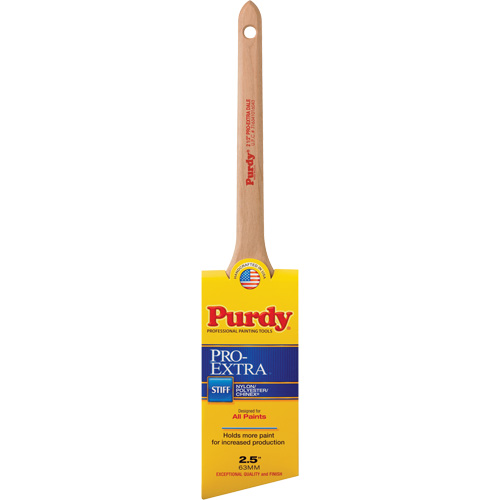 Pro-Extra Dale Paint Brush, Blended Material, Wood Handle, 2-1/2" Width NTL Industrial