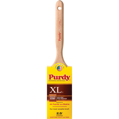 Pinceau XL Bow, Poly/nylon, Manche Bois, Largeur de 2-1/2" NTL Industrial
