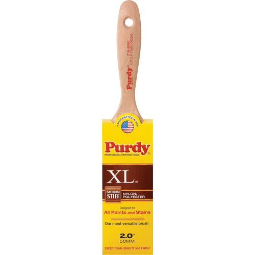 XL Sprig Paint Brush, Poly/Nylon, Wood Handle, 2" Width NTL Industrial
