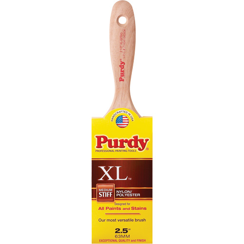 XL Sprig Paint Brush, Poly/Nylon, Wood Handle, 2-1/2" Width NTL Industrial