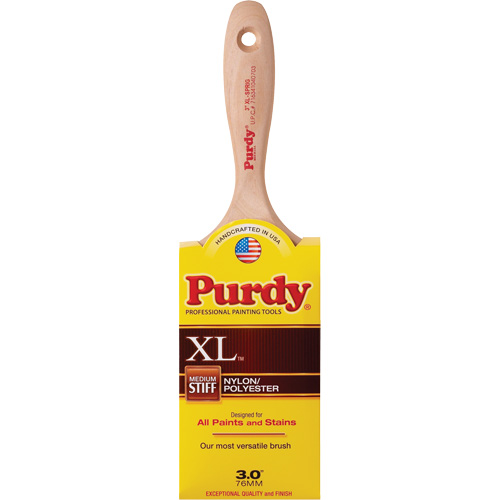 XL Sprig Paint Brush, Poly/Nylon, Wood Handle, 3" Width NTL Industrial
