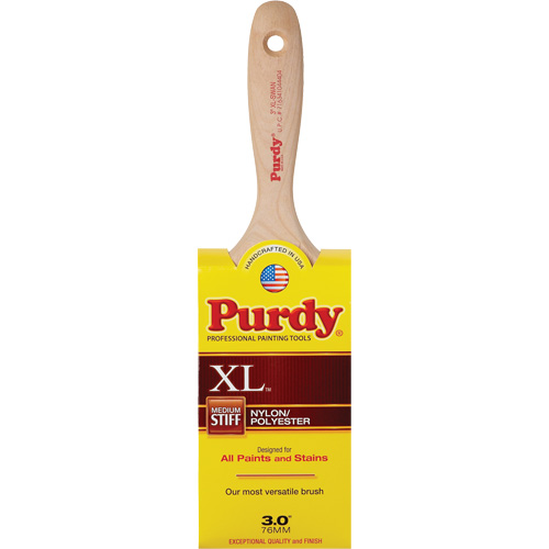 Pinceau XL Swan, Poly/nylon, Manche Bois, Largeur de 3" NTL Industrial