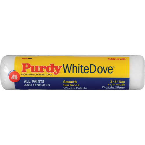 Dove Roller Cover, 9.5 mm (3/8") Nap, 240 mm (9-1/2") L NTL Industrial