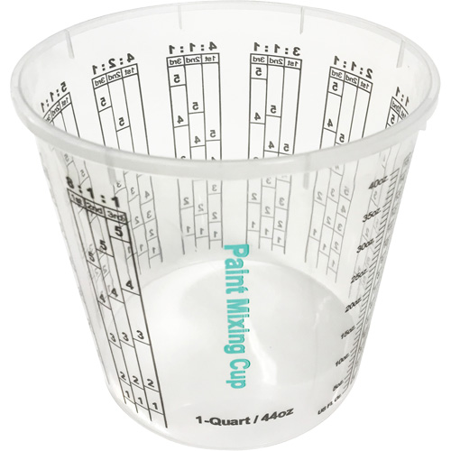 Gobelet en plastique pour m&eacute;lange de peinture, 1,25 L NTL Industrial