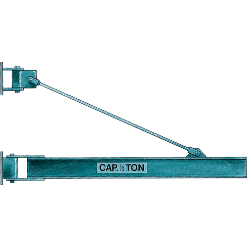 Potences, Poutre en H, Largeur de semelle de 5-1/4", Capacit&eacute; de 1000 lb (0,5 tonne) NTL Industrial