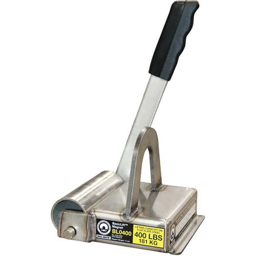 &eacute;lectro-aimants de levage de base, Capacit&eacute; de retenue 400 lb (0,2 tonne), 7-1/2" lo x 5-5/8" la x 5-1/2" h NTL Industrial