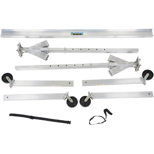 Grue mobile ajustable en aluminium, 10' lo, Capacit&eacute; 6000 lb (3 tonnes) NTL Industrial