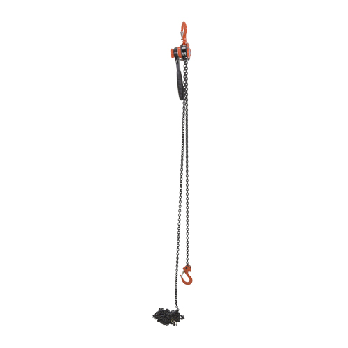Mini Lever Hoist, 20' Lift, 1000 lbs. (0.5 tons) Capacity, Steel Chain NTL Industrial