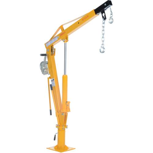 Winch Operated Truck Jib Crane, 1000 lbs. (0.5 tons) Capacity, 86-1/2" Max. Clearance NTL Industrial