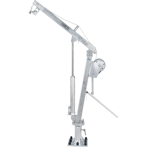 Grue &agrave; fl&egrave;che pour camion actionn&eacute;e par treuil, Capacit&eacute; de 1000 lb (0,5 tonne), Limite de 97" NTL Industrial