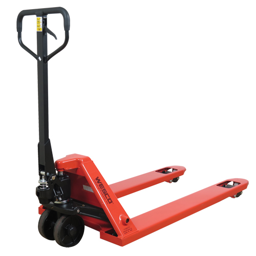 Pallet Truck, Steel, 48" L x 27" W, 5500 lbs. Capacity NTL Industrial