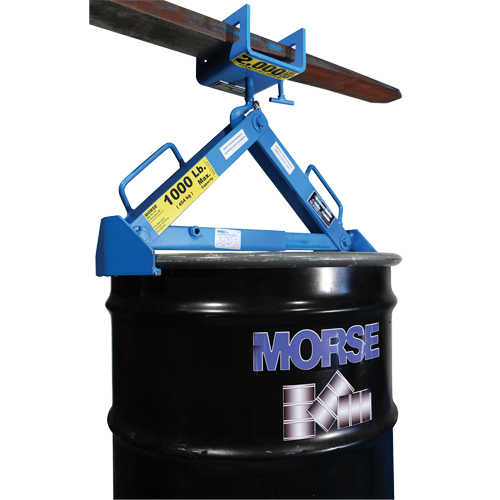 Crochet &agrave; installer sur fourche, Ouverture des fourches 5-1/2" x 1-9/16" NTL Industrial