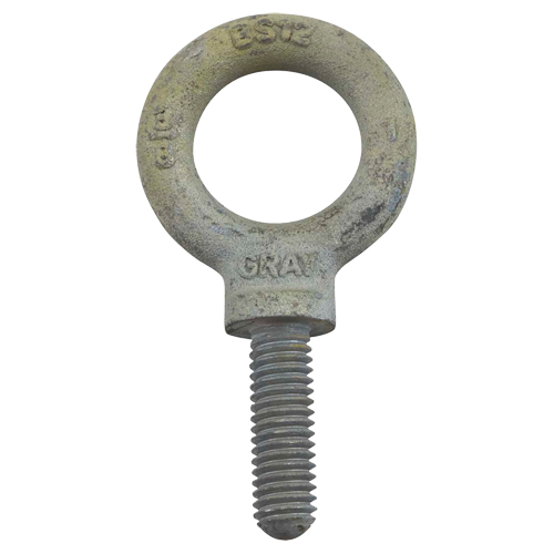 Boulon &agrave; œil, 2-13/16" dia, 2" lo, Galvanis&eacute;, 7200 lb (3,6 tonnes) capacit&eacute; NTL Industrial