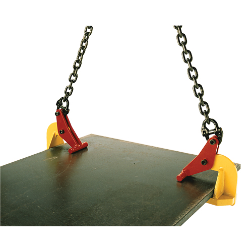 Topal Horizontal Lifting Plate Clamp TLH1 0-60, 2200 lbs. (1.1 tons) Limit, 0" - 2-3/8" Jaw NTL Industrial