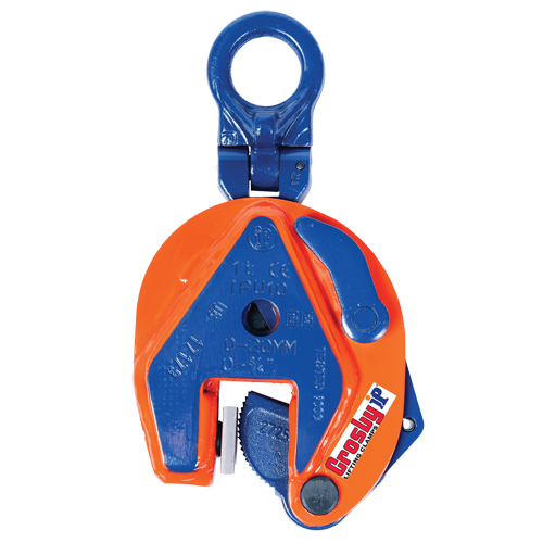 IPU10 Universal Lifting Clamp, 12000 lbs. (6 tons), 0" - 2" Jaw Opening NTL Industrial